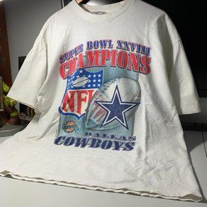 Vintage Style Dallas Cowboys superbowl xxviii Color Fulls Fans shirt